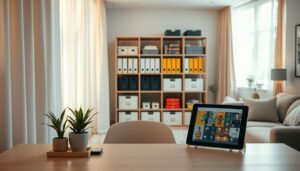 Application organisation maison